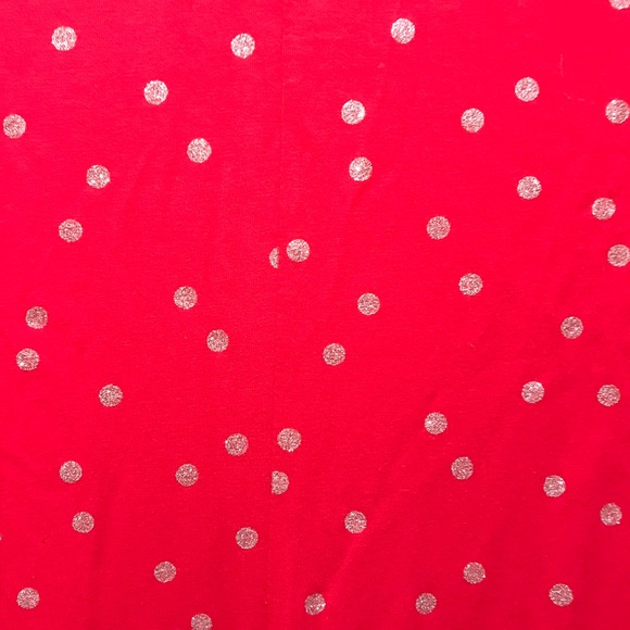 🆕Xhilaration Red w/Metallic Polka Dots UnionSuit - Picture 7 of 7